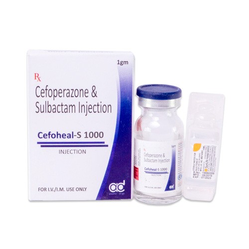 Cefoperazone 500mg + Sulbactum 500 mg