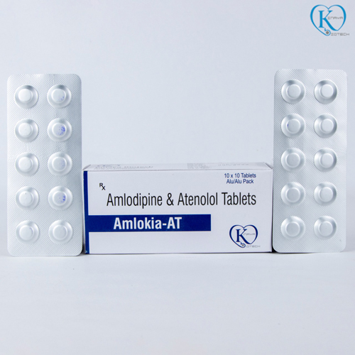 Amlodipine 5 mg and Atenolol 50 mg