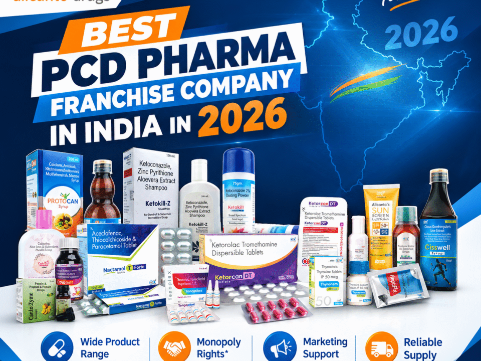 Best PCD Pharma franchise company in India in 2026