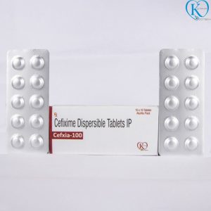 Cefixime 100mg Dispersible Tablets