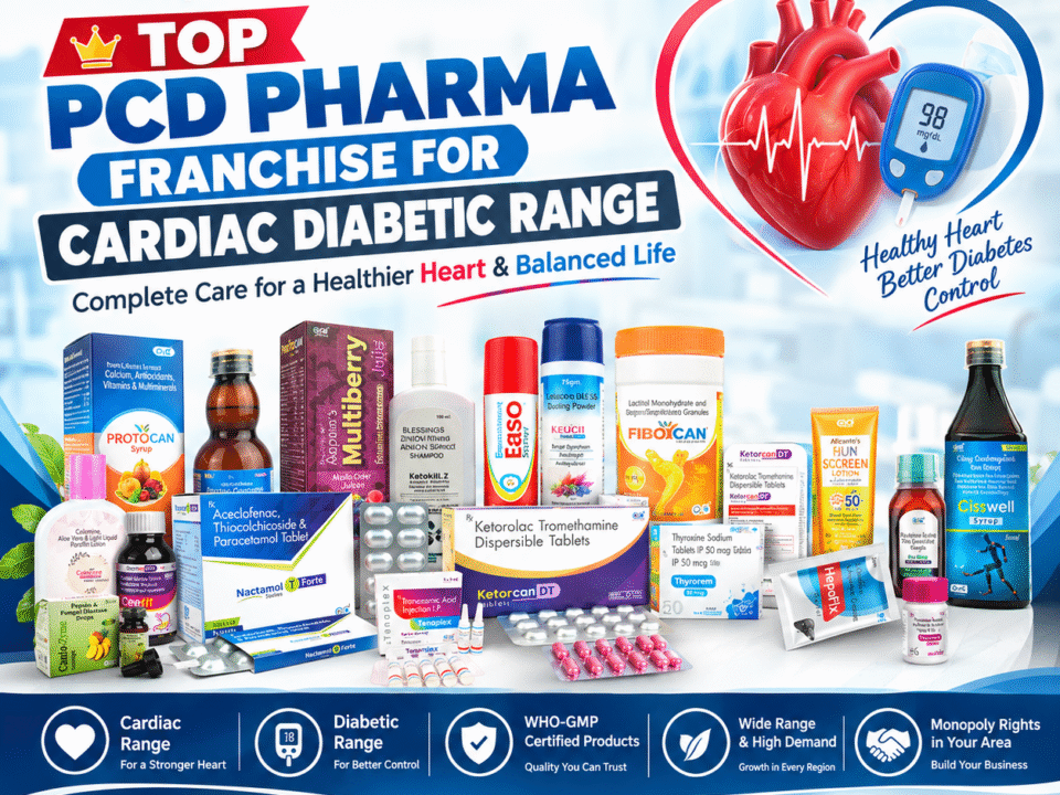 Top PCD Pharma Franchise for Cardiac Diabetic Range