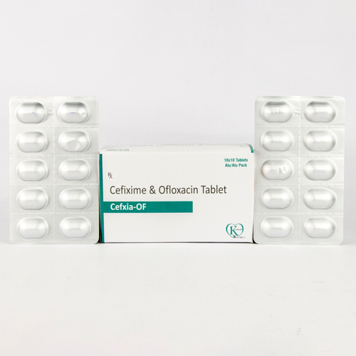 Cefixime 200mg and Ofloxacin 200mg