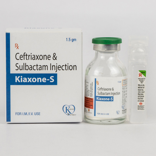 Ceftriaxone 1mg and Salbactum 500 mg