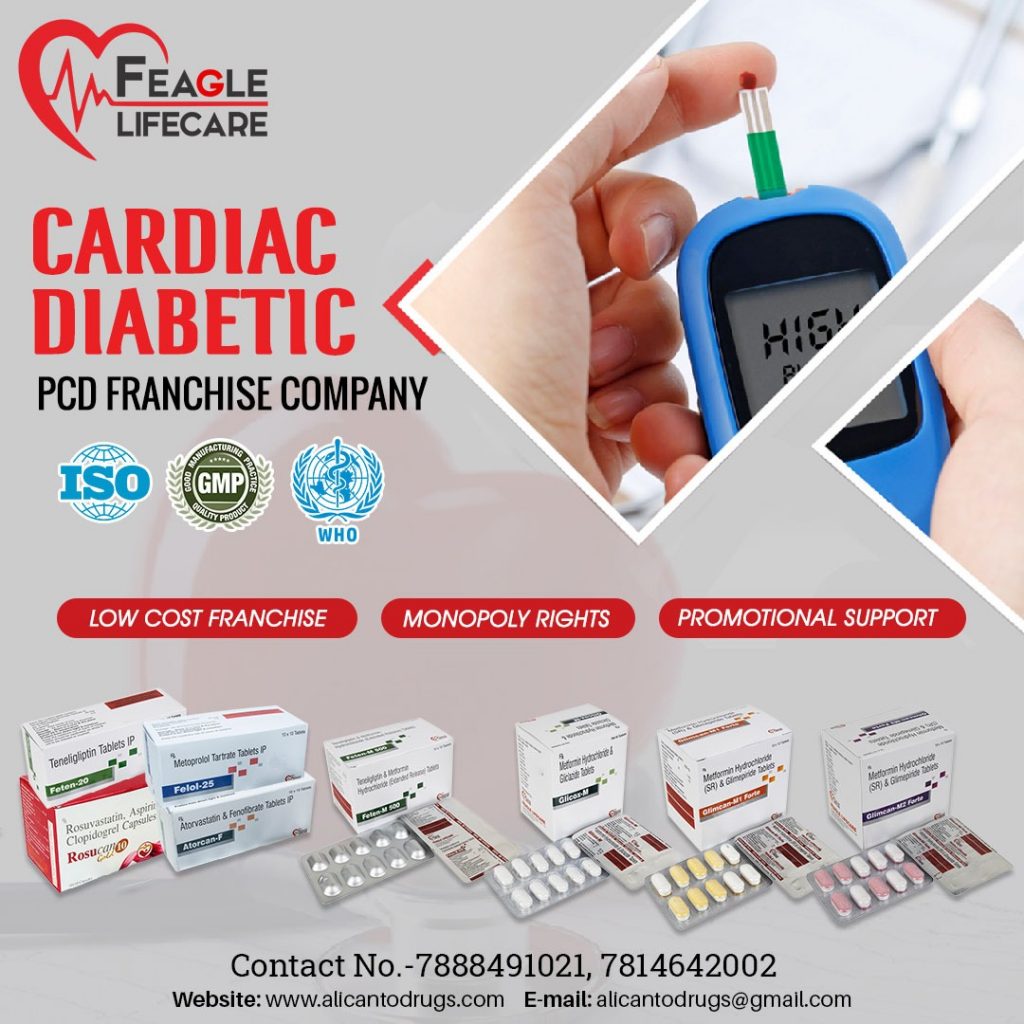 Cardiac diabetic pcd pharma franchise in Mahoba