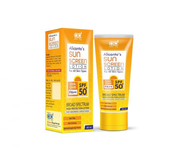 UV Protection Sunscreen Lotion - Alicanto Drugs