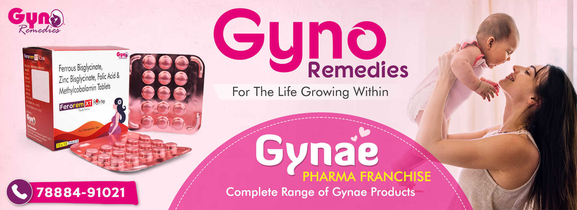 Gynae PCD Franchsie Gyno Remedies 1920x700