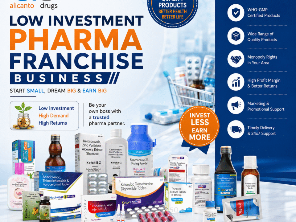 Low Investment Pharma Franchise Business